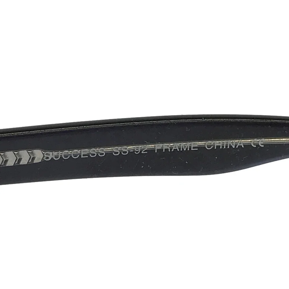 Success Eyeglasses Frames SS-92 BLACK FADE Rectangle Full Rim 55-20-140